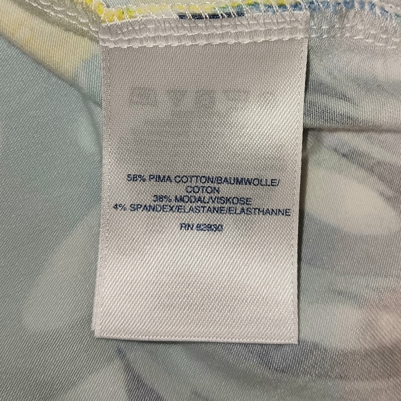 Land's End Tropical Criss-cross Dress, Size 6-8 petite. Excellent Pre-owned Cond - Picture 6 of 9